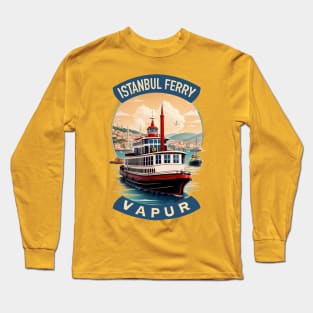 Istanbul ferry turkey Long Sleeve T-Shirt